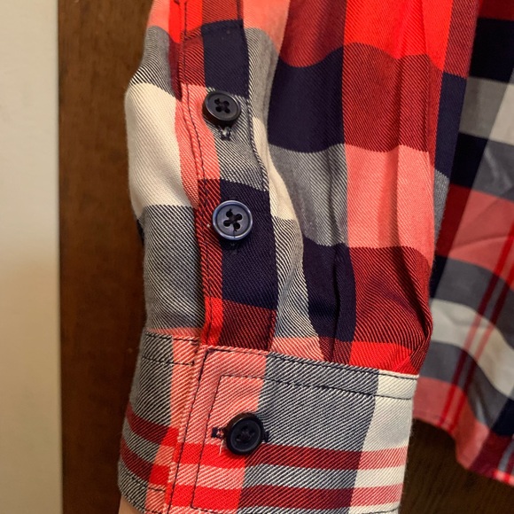 NWT CJ Banks plaid button-down shirt - 2x - Picture 7 of 11